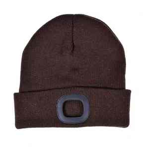 Bonnet en tricot adapté aux conditions météorologiques difficiles, offrant une isolation supérieure et un look moderne pour les amateurs de mode d'hiver - Product Image 3