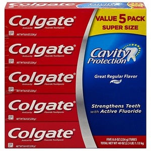 Pasta Dental Blanqueadora Colgate Total Active Prevention con Flúor, en Formato Grande, con Fórmula Clínicamente Probada que Combate la Placa - Product Image 2