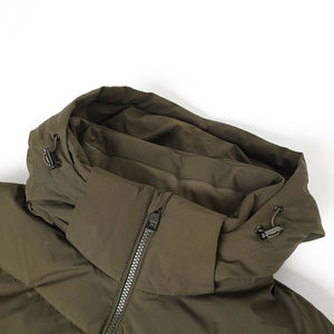Men's Premium Quality Custom Quilted <b>Waterproof</b> High Quality Winter <b>Warm</b> Oversize Puffer Jacket Solid Zip up Casual Style XS - Product Image 3