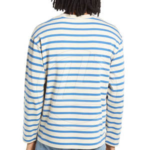 Chemise à manches longues pour hommes, coupe ample, décontractée, légère, respirante, tissu en toile 100% coton - Product Image 2