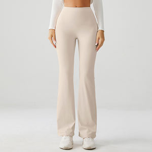 Pantalones de Yoga de poliamida informales para mujer al por mayor mallas de gimnasio de cintura alta transpirables levantamiento de glúteos deportes Fitness entrenamiento esencial - Product Image 2