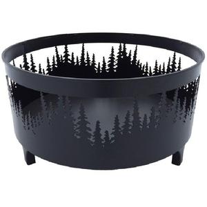 Top Selling Handmade <b>Round</b> Shape Solid Iron <b>Fire</b> <b>Pit</b> Customized Size Black Color Barbeque <b>Fire</b> <b>Pit</b> for Home and Garden Use - Product Image 3