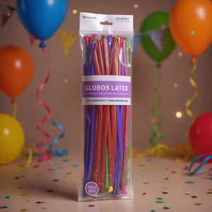 Palloncini in Lattice Decotex 260s Colori Assortiti Confezione da 50 Decorazioni per Feste - Product Image 3