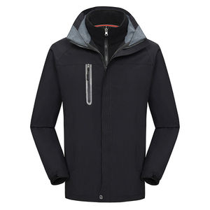 Venta al por mayor Casual de los hombres al aire libre a prueba de viento y resistente al agua de moda térmica de gran tamaño chaqueta Softshell - Product Image 2