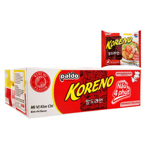 Koreno Premium Hot Shrimp Instant <b>Noodles</b> 100g <b>Spicy</b> Shrimp Flavor Korean Style <b>Ramen</b> Wholesale Export From Vietnam - Product Image 2