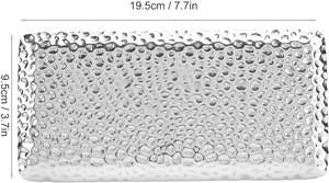 Cheap <b>Silver</b> <b>Mirrored</b> Hammered Serving Tray Small Round Tray Metal End Table Food Serving Trays - Product Image 4