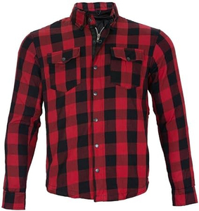 Chemise en flanelle respirante pour homme avec caractéristiques de chemise de protection approuvées CE pour le travail et le cyclisme - Product Image 1