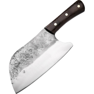 ชุดมีดเชฟแบบตีสองหน้า5ชิ้นทำจากเหล็กคาร์บอนปลอมแปลงใบมีดศักดิ์ศรี OEM ทำตามสั่ง - Product Image 6