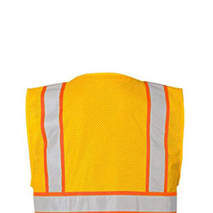 Gilet haute visibilité pour hommes de qualité supérieure entièrement personnalisé vente chaude Anti-rides taux réglable léger respirant hommes gilet haute visibilité - Product Image 5