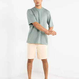 Vente directe d'usine, logo personnalisé, shorts en velours côtelé pour homme, coupe ajustée, best-seller, couleur personnalisée, taille haute, fermeture à cordon - Product Image 6