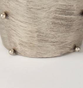 Vase en métal moyen perlé antique moderne pour décoration intérieure et pièce d'accent décorative BY WB INC INDIA - Product Image 6