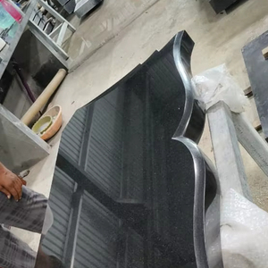 Monumentos de Granito Negro, Tamaño Personalizado, Modernos, Pulidos, Lápidas Negras Absolutas - Product Image 5