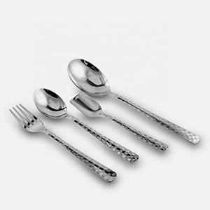 Couverts en métal rond royal Couverts en acier inoxydable plaqués argent pour événement de mariage - Product Image 3