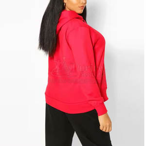 Nouveaux vêtements pour femmes à la mode taille personnalisée sweats à capuche en coton polyester style décontracté sweats à capuche pour femmes à vendre - Product Image 4