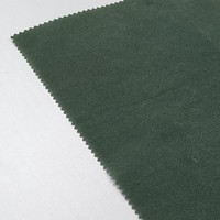 Personnaliser la rayonne non tissée RWS Series 58 pouces Flocked Velvet Fabric Green RWS54-444