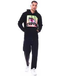 Meilleure vente hommes décontracté acide lavé 100% coton mélangé sweats à capuche nouveauté surdimensionné recadrée écran hiver polaire XL imprimé - Product Image 4