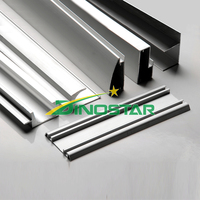 Produits en aluminium de DINOSTAR-Pour portes et fenêtres Profil de cadre Fenêtre en aluminium prête à exporter