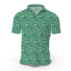 OEM por encargo de alta calidad 180 gramos de secado rápido de los hombres para Polos Color sólido en blanco sublimado Streetwear Casual transpirable - Product Image 2