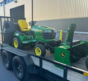 Tractor de Ruedas a Gasolina John Deere Z375R de 190cc, Cortadora de Césped Rotativa Inalámbrica de Giro Cero de 2 Tiempos - Product Image 5