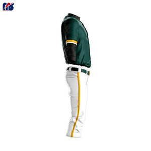 ชุดเบสบอลสำหรับผู้ชายและผู้หญิง,แฟชั่นอินเทรนด์เสื้อเบสบอลว่างเปล่าปักโลโก้ทีมของคุณ - Product Image 4