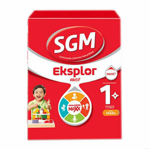 SGM EKSPLOR SOYA FORMULE MADU-SGM Eksplor Aktif 1 + Pro-GressMaxx Vanille Susu Pertumbuhan 900GR X3 - Product Image 6