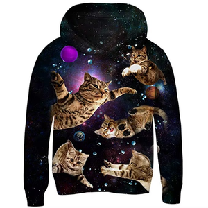 Sweats à capuche imprimés numériques entièrement sublimés pour femmes Tissu polaire respirant surdimensionné Conceptions personnalisées - Product Image 5