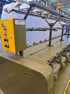 Machine textile motorisée à double tête manuelle Colleoni pour bobinage, 30 broches, 4 têtes, pour soie, 400V 1.5kW, fabriquée en Italie - Product Image 4