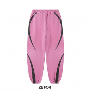 ZAINI Mens Jogger Pant Twill Fabric Breathable Eco-Friendly Quick Dry Drawstring Closure Pleated Front OEM ODM Manufacturer - Product Image 2