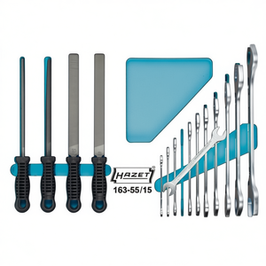 Juego de Herramientas Hazet de 15 Piezas con Llaves de Boca Doble y Limas - Product Image 2