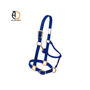 Licol professionnel rembourré en cuir et nylon pour cheval, réglable, avec selle western robuste, haute qualité - Product Image 6