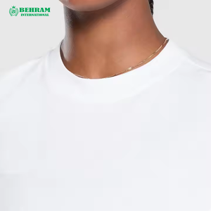T-shirts originaux de haute qualité 2026, coupe ample, design promotionnel, mélange polyester/coton, surdimensionnés pour hommes, logo personnalisé - Product Image 5
