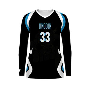 Uniformes de voleibol personalizados personalizables con impresión por sublimación de nombre y número de equipo establece tu propia ropa de voleibol única - Product Image 3