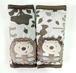 Housse de <span class=keywords><strong>ceinture</strong></span> de sécurité pour bébé <span class=keywords><strong>ceinture</strong></span> de sécurité en peluche poussette accessoires coussin bandoulière couverture poitrine <span class=keywords><strong>Protection</strong></span> pour enfant coussin souple - Product Image 4