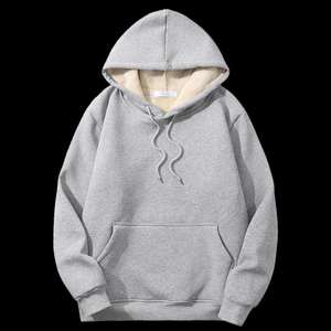 Custom Logo Oversized Men's <b>Hoodies</b> Unisex Sherpa <b>Lined</b> <b>Fleece</b> Streetwear Pullover 100% Cotton Fashionable Premium Quality - Product Image 6