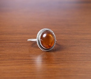 Anillo de Plata de Ley 925 estilo bohemio para mujer, piedra preciosa cornalina hecha a mano, chapado en rodio, tendencia, regalo de boda, joyería de amor - Product Image 1