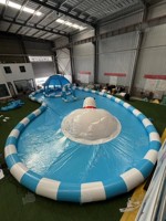 Équipement de parc aquatique gonflable personnalisé en PVC avec service OEM ODM pour les complexes hôteliers et les entreprises de location