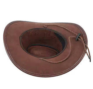 Sombreros de Vaquero Personalizados, Hechos a Medida, Sombreros de Cuero Estilo Western, Transpirables, de Ala Ancha, para Vaqueros y Vaqueras - Product Image 2