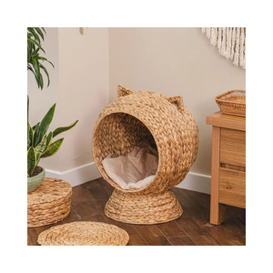 Lit abordable en jacinthe pour animaux de compagnie-Meilleures offres pour les amoureux des animaux de compagnie, doux et confortable - Product Image 4