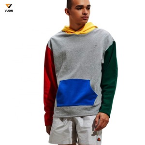 Venta al por mayor de calidad Puff de impresión de peso pesado de algodón con capucha de los hombres de gran tamaño de impresión personalizada de lujo pulóver de algodón sudaderas con capucha personalizadas - Product Image 2