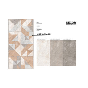 Carreaux de sol espagnols en céramique brillante, rustiques, modernes, 600x1200mm, pour murs intérieurs, nouveau modèle marbre aspect gris porcelaine - Product Image 1