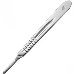 Poignée de scalpel stérile No 4 pour chirurgie vétérinaire et humaine avec prise en main fiable - Product Image 4