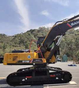Excavadora hidráulica sobre orugas grande Sany SY225 SY245 SY335 con motor Yanmar Bosch Rexroth Earth-Moving Digger Machine Venta - Product Image 1