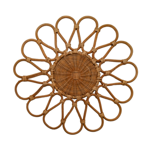 Factory Price Premium Stylish Elegant Vietnam Rattan <b>Plates</b> Natural Seagrass Chargers Wholesale Eco - Product Image 5