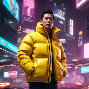 Veste matelassée d'hiver et d'automne pour hommes, manteau à bulles, léger, à col montant, manteau matelassé, veste d'hiver pour hommes - Product Image 3