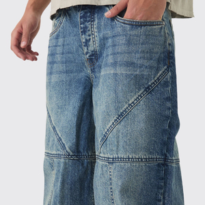 Wholesale Baggy Tactical Cargo Pants <b>Men</b> Streetwear Convertible Detachable Shorts Custom Work Denim <b>Trouser</b> Jeans <b>Summer</b> Wear - Product Image 3