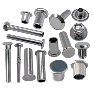 Remache de Cabeza Plana de 2-80 mm de Longitud, Remache Semitubular de Acero Inoxidable - Product Image 1