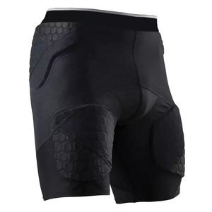 5 pantalons de ceinture d'impact de rugby de football américain rembourrés shorts de ceinture de compression de football américain en gros - Product Image 5