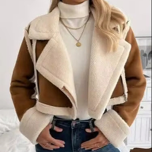 CHAQUETAS DE PIEL DE MODA CON ESTILO PARA MUJER - Product Image 1