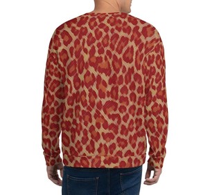 Sweat-shirt épais pour homme, coupe classique, col rond, en coton mélangé, respirant, à séchage rapide, écologique, automne-hiver 2024 - Product Image 3