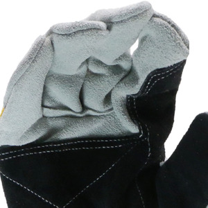 Vente en gros de gants de gréement en cuir de chèvre Gants respirants Doublure en coton Poignets Taille XL EN388 Certifié Travaux de soudage de construction - Product Image 3